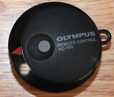  FOR PARTS Genuine Olympus RC-100 Black Remote Control For Camera  READ 