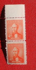 Canada  4  cent stamp 1952  MNH  # 319 Prime Ministers Alexander Mackenzie