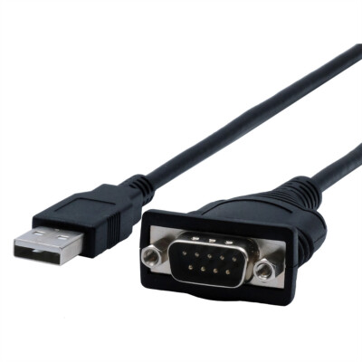 EXSYS EX-13002 USB 2.0 zu 1 x Seriell RS-232 Kabel mit 9 Pin Stecker