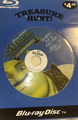 Shrek Forever After Final Chapter Blu-ray ** DISC ONLY ** Disc Clean Family Kids