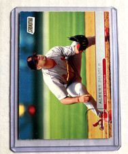 2001 Topps Stadium Club #5- ALBERT PUJOLS Rookie RC Card.