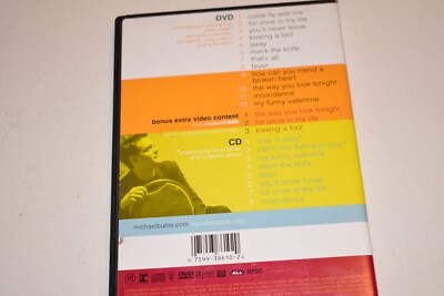 Michael Buble - Come Fly With Me (DVD, 2004, Includes Audio CD