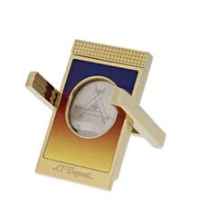 S.T. Dupont Cigar Cutter W/ Stand, Montecristo L'Aurore, 003434 (3434) NIB
