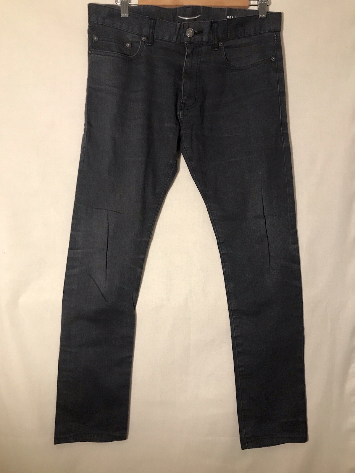 Jeans Saint Laurent D02 MSK LW nero lavato uomo 30