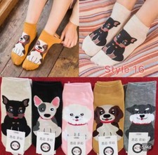 Set Of 5 Dog Design Socks