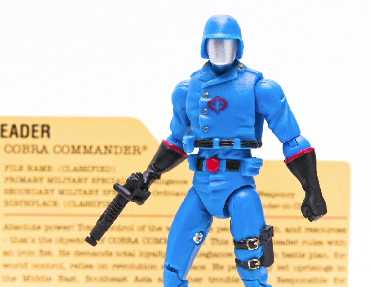 2007 Hasbro G.I. Joe 25th Anniversary COBRA COMMANDER v24 Figure