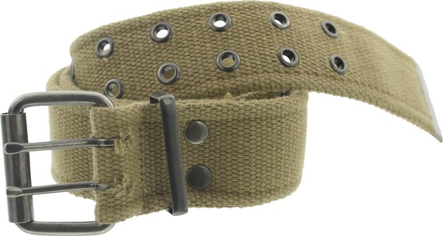 canvas belt with holes