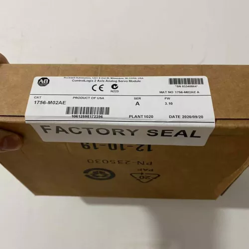 New Factory Sealed Allen Bradley 1756-M02AE SER A ControlLogix 2-Axis Encoder - Picture 1 of 3