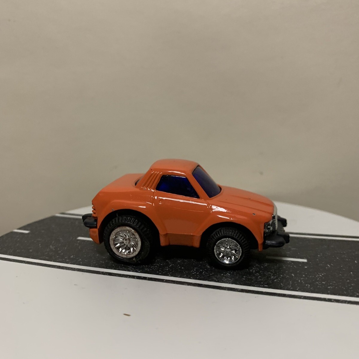 Zylmex Zee Toys Mercedes Benz 450 SLC Pull-Back Car Orange Red
