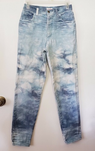 Vintage Womens Victorias Secret! Y2K Mom Jeans, Sz 6 Denim, 27" Waist Acid Wash - Picture 10 of 10