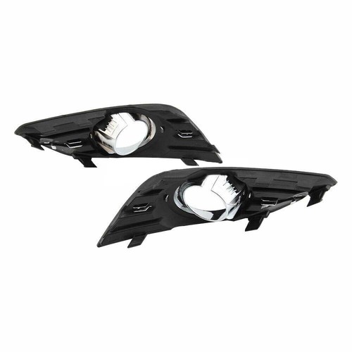 Pair Front Bumper Fog Light Cover Bezel For Buick Encore 2013 2014 2015 2016 - Picture 4 of 8