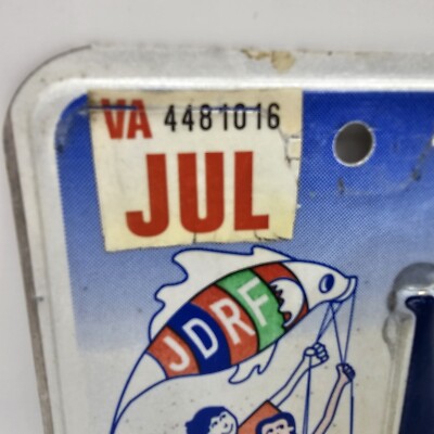 Virginia License Plate 