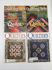 Quilting Arts American Quilter Quilters Newsletter Magazine Lot of 6 2006 1998
