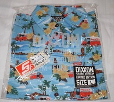 RARE Dixxon Flannel Co Snap-On Tools Aloha Hawaiian Limited Edition L Shirt US9