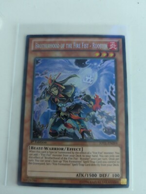 YuGiOh Bruderschaft der Feuerfaust - Hahn - JOTL-DE094 - Secret Rare - 1.