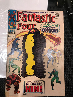 Fantastic Four #67 1st Appearance HIM / Adam Warlock! Marvel 1967