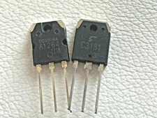 2 Pairs | 2SC3181 + 2SA1264 AF Power Transistor New Original TOSHIBA