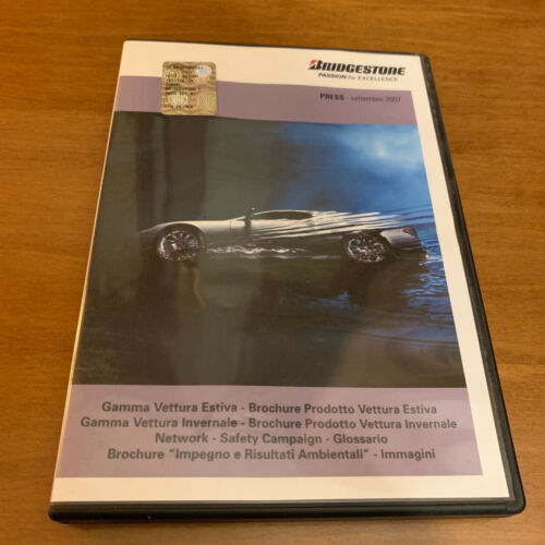 DVD press release Bridgeston Motor Show 2007 collezione introvabile originale - Afbeelding 1 van 3