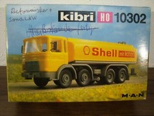 KIBRI 10302 MAN Heizölverteilerfahrzeug Shell 1:87 OVP