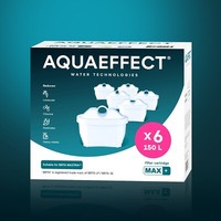 Water Filter cartridges Fits Brita AQUAEFFECT MAX+ 6 Pack