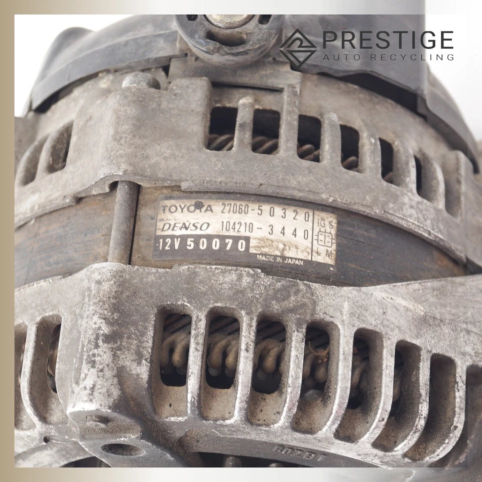Alternador generador Toyota 4runner 2003-2007 4,7 L 12 V 130 A 'Denso' 27060-50320 Foto 3 de 4