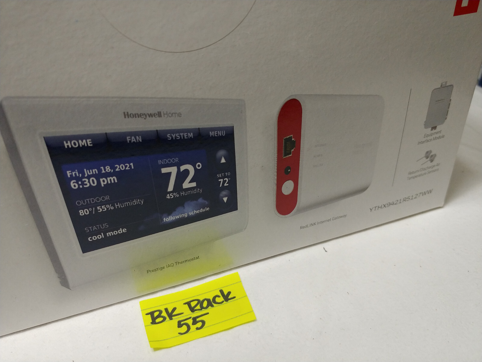 HONEYWELL HYTHX9421R5127WW 2WIRE PRESTIGE PROGRAMMABLE MULTISTAGE