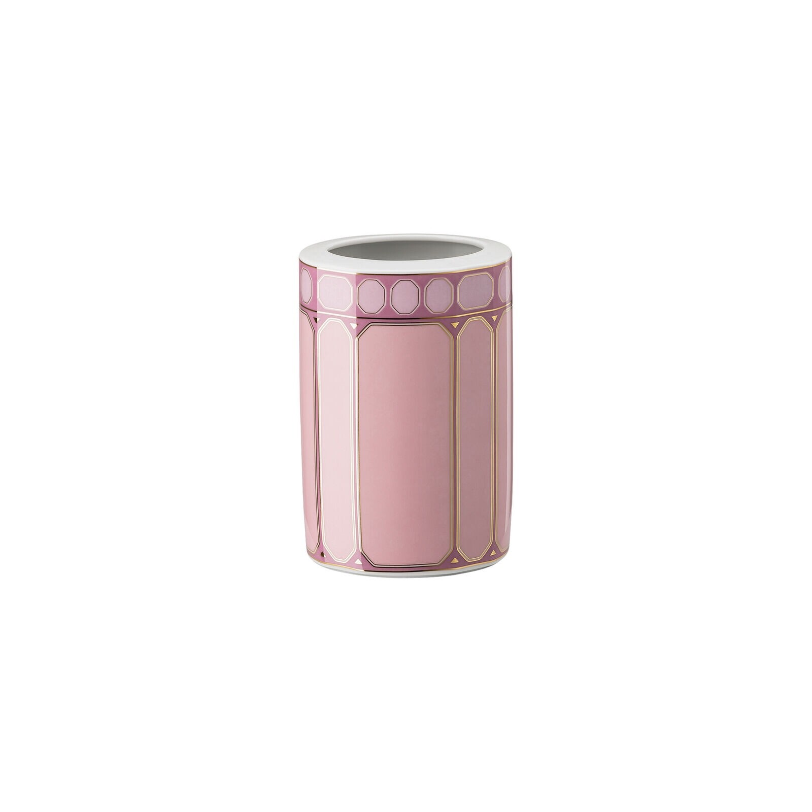 Swarovski Rosenthal - Vaso Rosa 15cm Signum Rose Swarovski - Portafiori