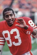 Renaldo Nehemiah San Francisco 49ers before a NFL New Orleans - 1982 Old Photo 2
