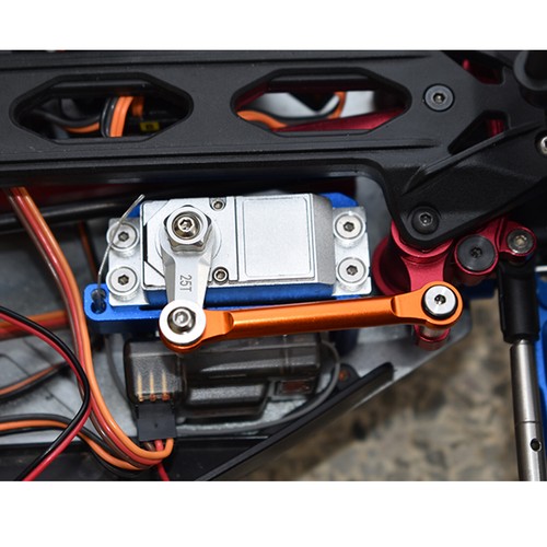 Varilla de engranaje de dirección de metal para coche de radiocontrol LOSI 1/10 LASERNUT TENACITY ULTRA4 ROCK TACER - Imagen 3 de 13