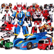 Tobot V Galaxy Detectives 8" Transform Figure Boys Toy Car Truck Vehicle Robot