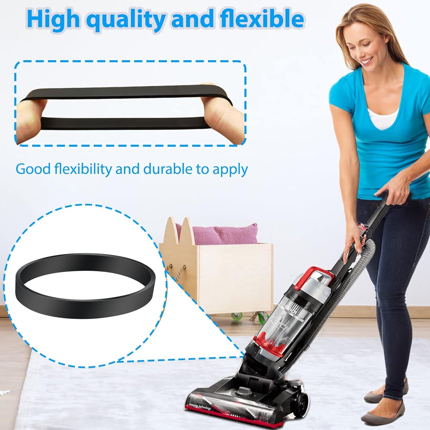 Vacuum Belt for Bissell Style 7/9/10 P/N 3031120 2252 2254 2259 1793