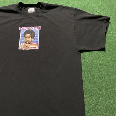 Vintage Different Strokes Gary Coleman Shirt Mens XL Black 90S Ladies Man Tee