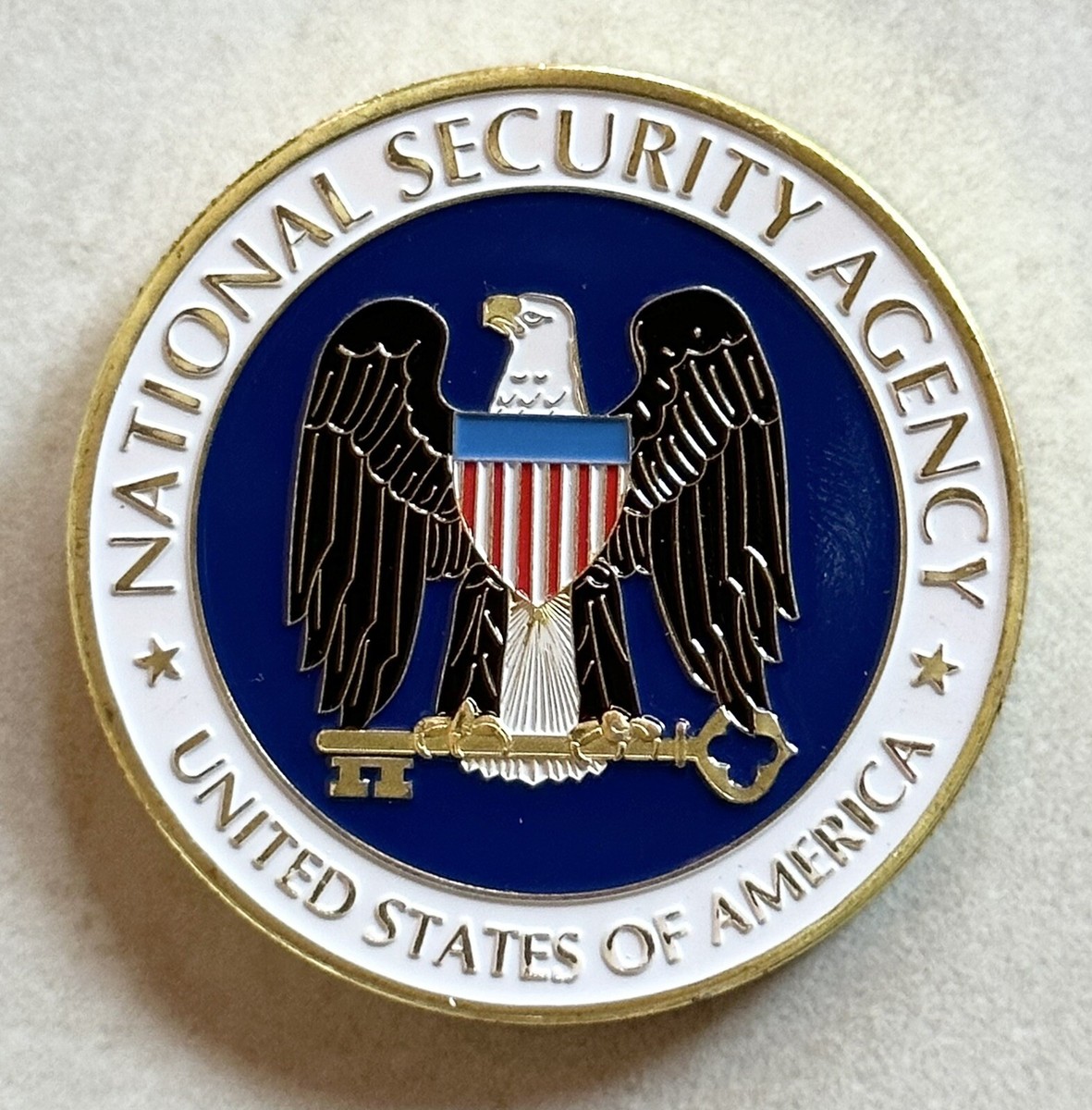 【実物】NSA 米国家安全保障局 チャレンジコイン National Security Agency NSA Challenge Coin | eBay