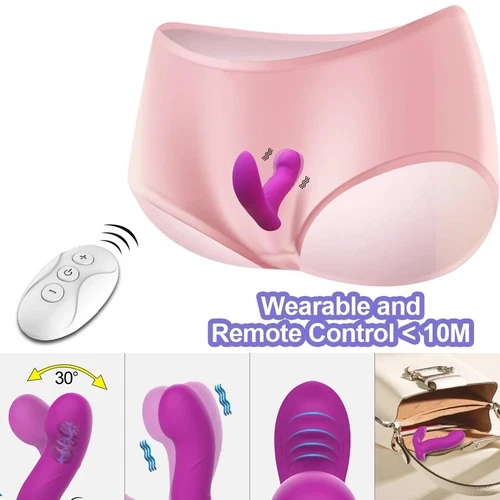 Leistungsstarkes Schlag-Prostata-Massagegerät Dual Motor Wasserdicht Vibrator Kabellos - Bild 5 von 6