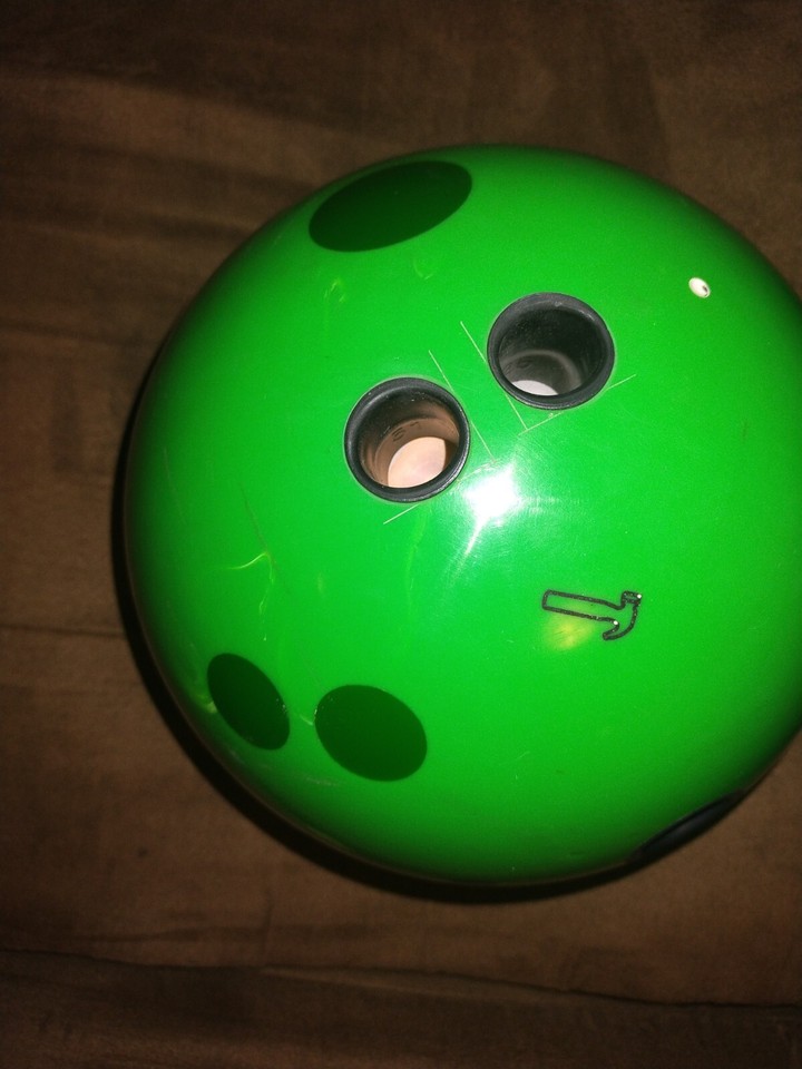 15LB HAMMER BLACK WIDOW TOXIN Bowling Ball Drilled For A Right Handed