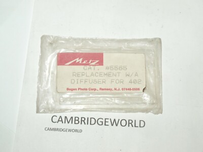 Metz DIFFUSER  cat.no.5565 for 402 NEW electronic attachment