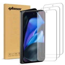 For Google Pixel 9 Pro Fold 2.5D Tempered Glass Screen Protector (3 Per Pack)