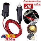 <!--F#f_0-->2m 12V Car Cigarette Cigar Lighter Extension Adapter Plug Cable Cord Lead Socket<!--F/-->