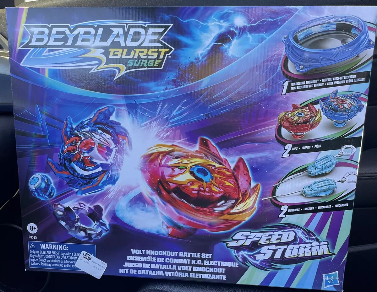 HASBRO Beyblade Burst Surge Volt Knockout Battle Set F0525