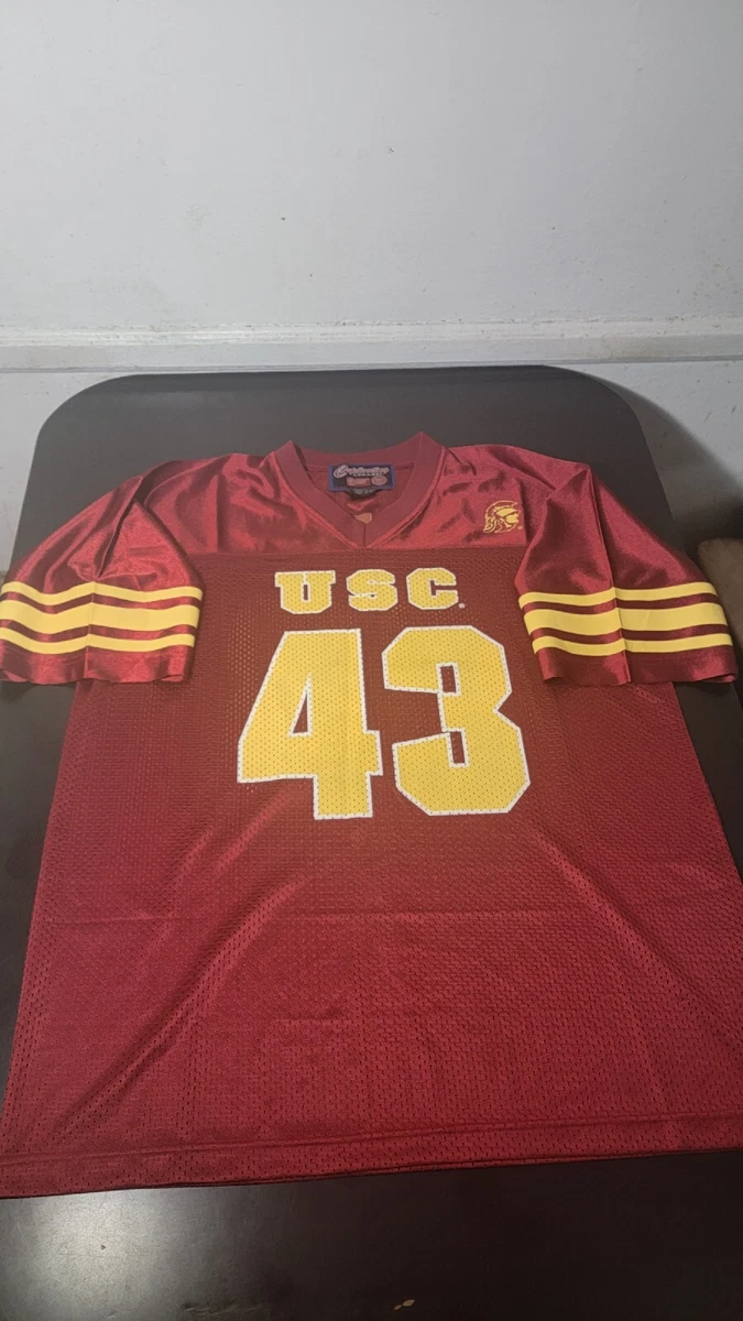 Captivating Apperal USC Trojans 43 Home Jersey Size Medium