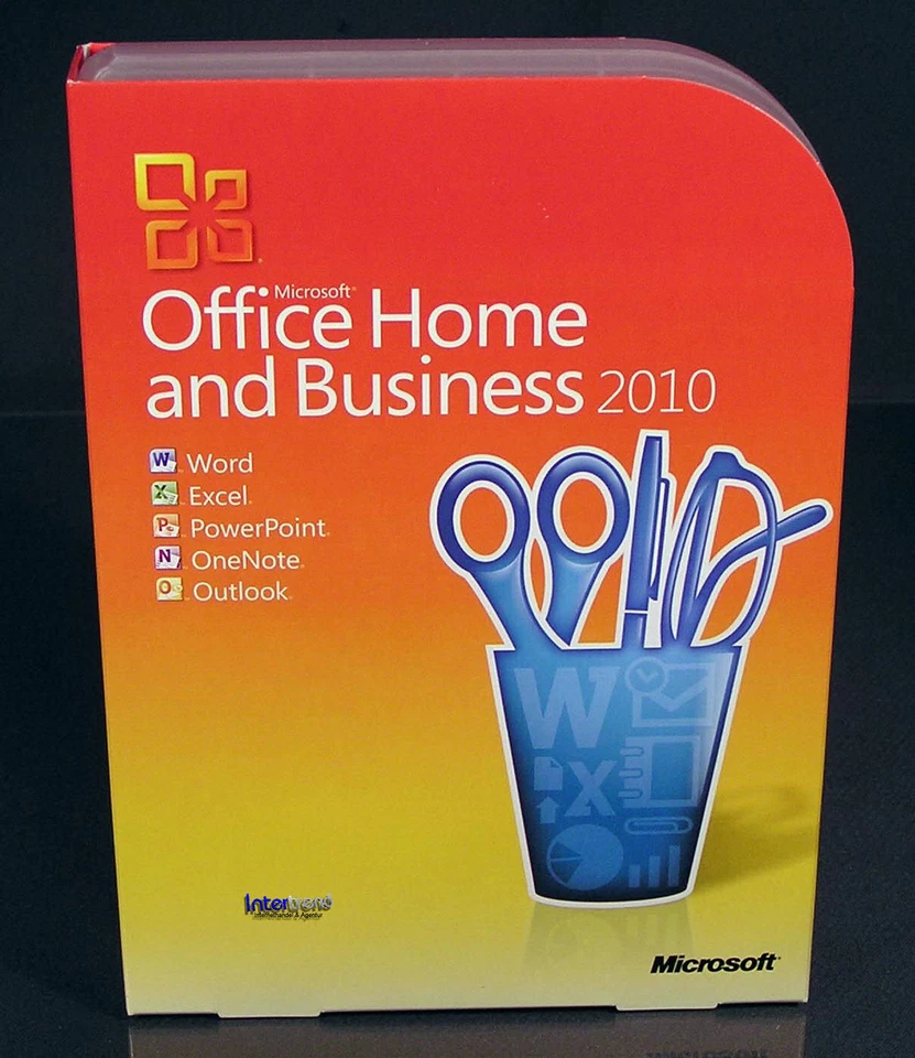Microsoft Office Home and Business 2010 Vollversion Englisch Box, DVD + SP1 NEU - Bild 3 von 4