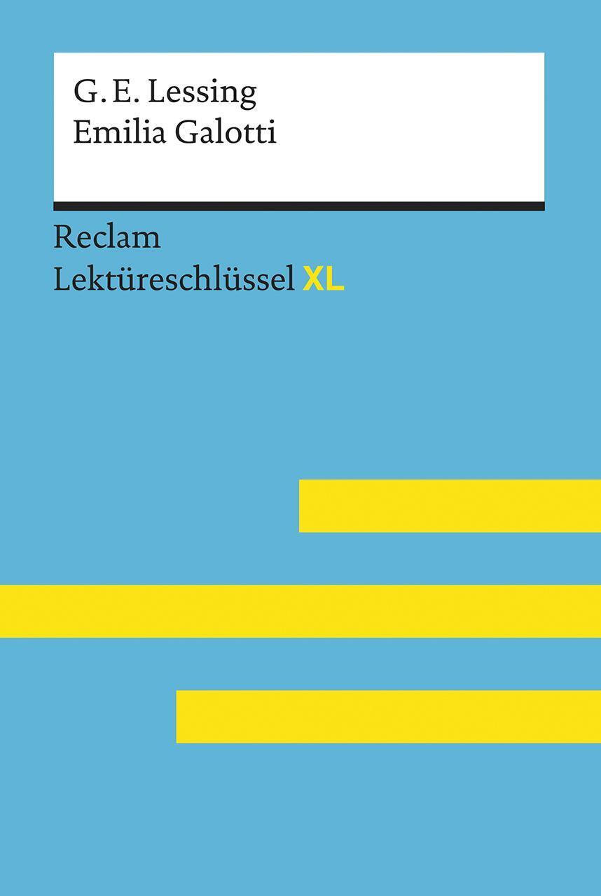 Thumbnail - Gotthold Ephraim Lessing: Emilia Galotti Lektüreschlüssel Xl Theodor