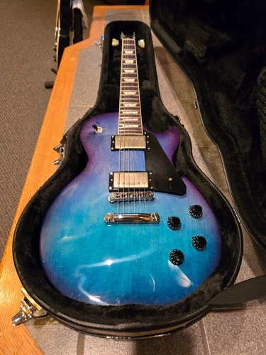 Gibson les paul studio blueberry burst 2024   " Hard Time "      " big upgrade "
