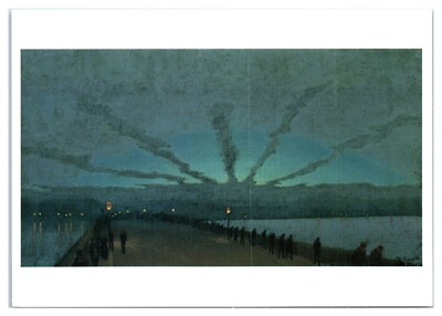 Shadow Hand by Charles Lacoste Oil on Canvas Art Postcard