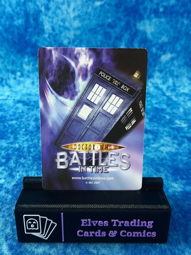 Tarjeta coleccionable Doctor Who Battles in Time 3: Invader única CCG de Topps 2007 - Imagen 266 de 402