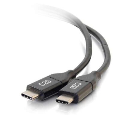 C2G USB-C 2.0 MÄNNLICHES KABEL, 1,8M [5A] (C2G 1,8m [6ft] USB C Kabel - USB 2.0 [5A
