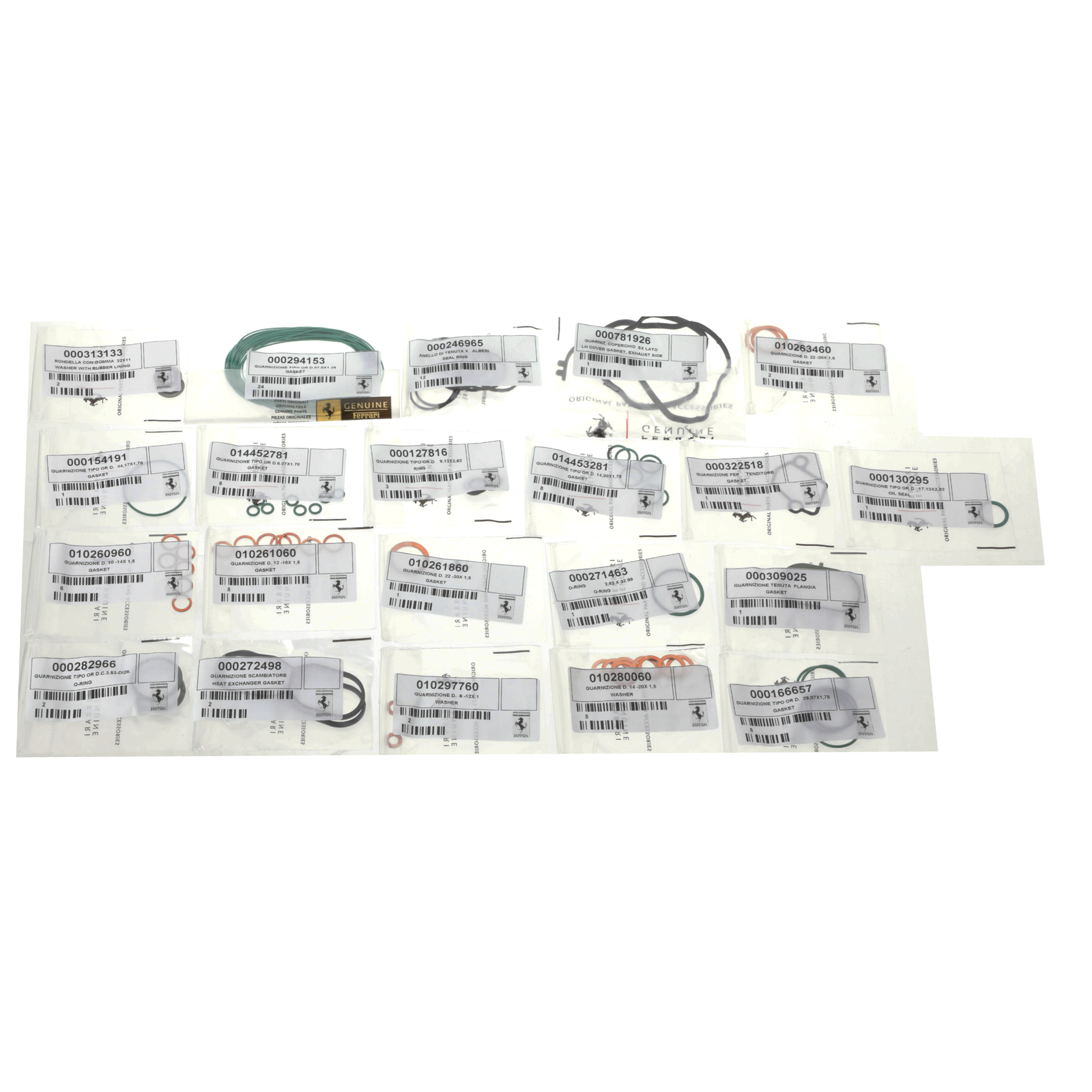 GENUINE FERRARI F149M California T Complete Engine Gasket Kit OEM NEW 323604