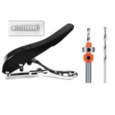 Edge Strip Puncher Countersink Drill Kit Adju...