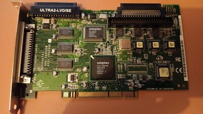 Adaptec AHA-2940U2W FAST SCSI ULTRA2-LVD/SE Controller Board PCI Karte 1686906