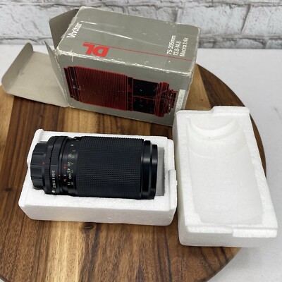ViVitar 75-205mm Macro 1:4x C/FD Camera Macro Focusing Zoom Lens E-Japan